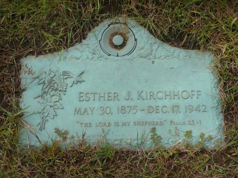 Kirchhoff, Esther Jane 'Nettie' Scott